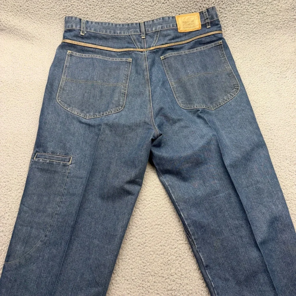 Marithe Francois Girbaud 6445 Mens 40 Vintage Y2K Straight Leg Denim Blue Jeans